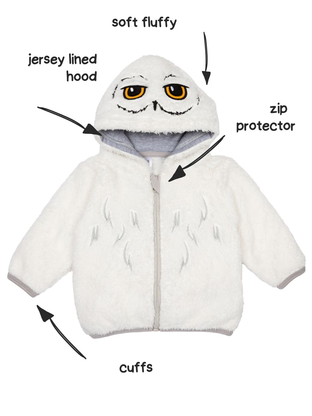 Harry Potter™ Hedwig Kapuzenpullover