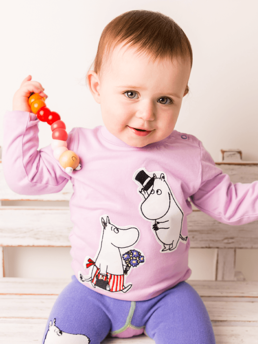 Moomin ™ Bio -Liebe für immer Top