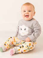 Blumengesicht-Outfit (3-teilig)