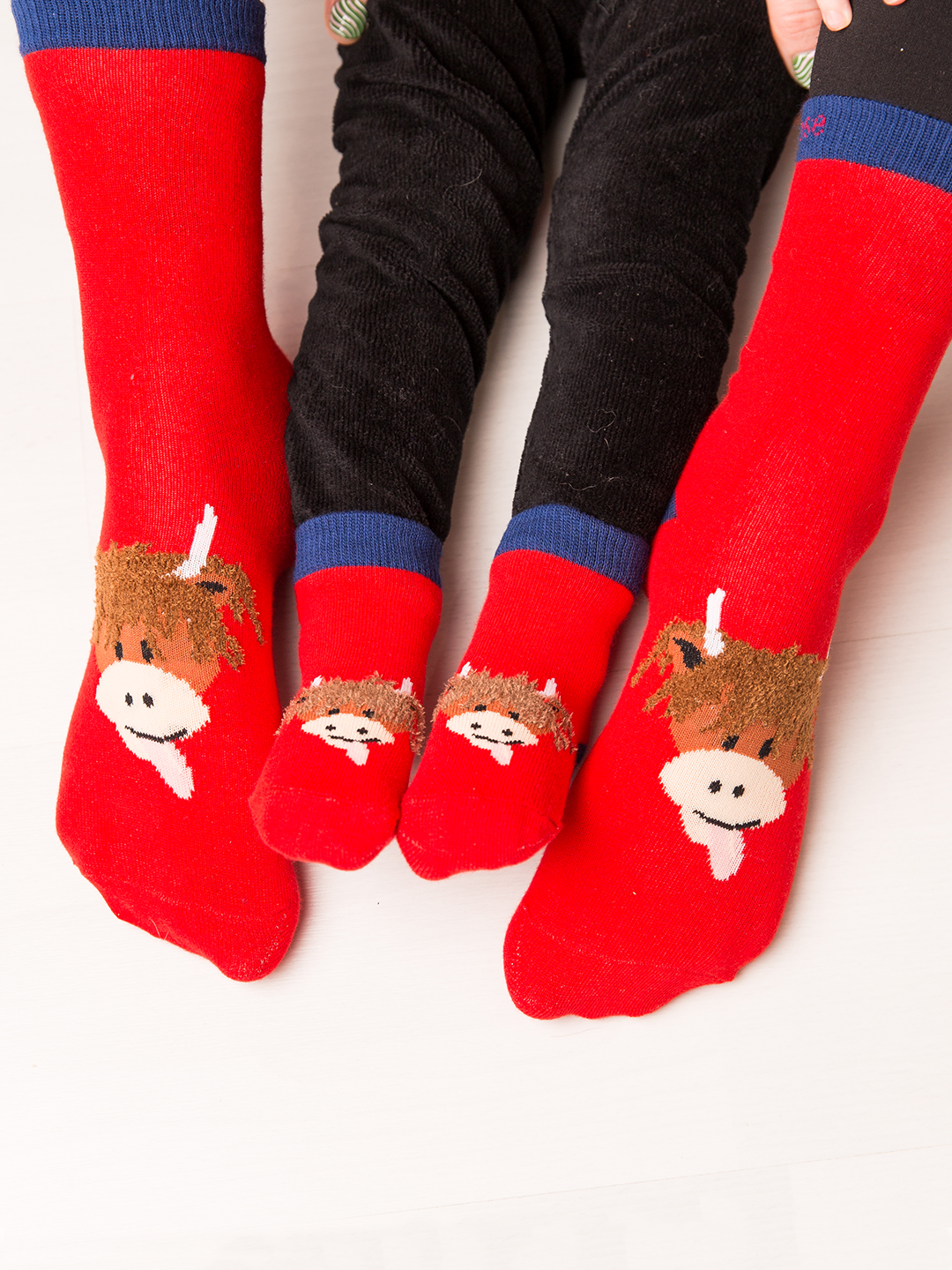 Highland Cow Adult Socken