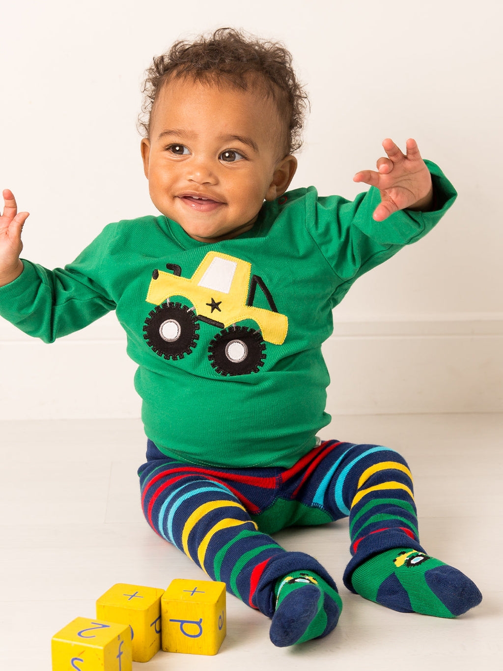 Monster Truck Leggings 0-6 Monate