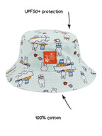 Miffy ™ bajo el sombrero de verano del sol