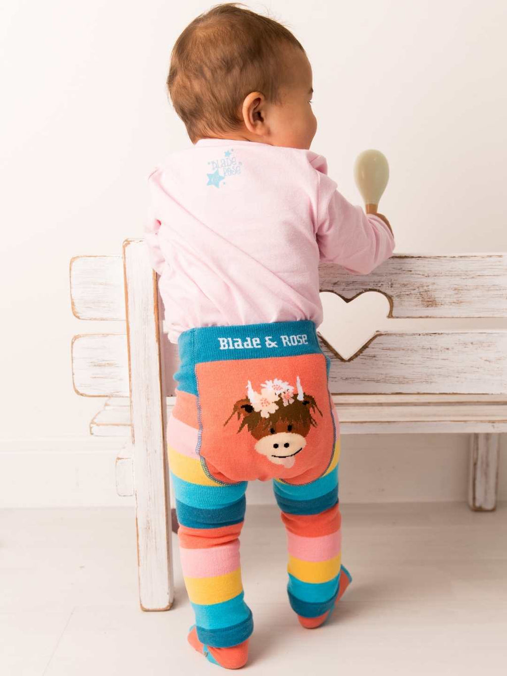 Leggings de vaca de Bonnie Highland