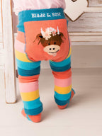 Leggings de vaca de Bonnie Highland