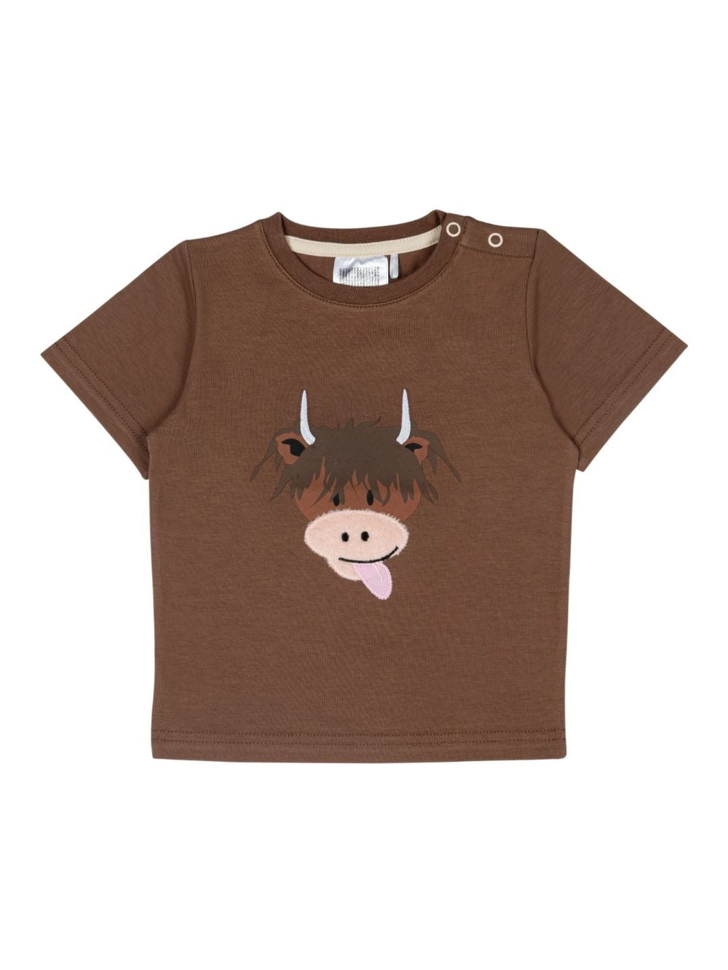 Neutrales Highland Cow T-Shirt