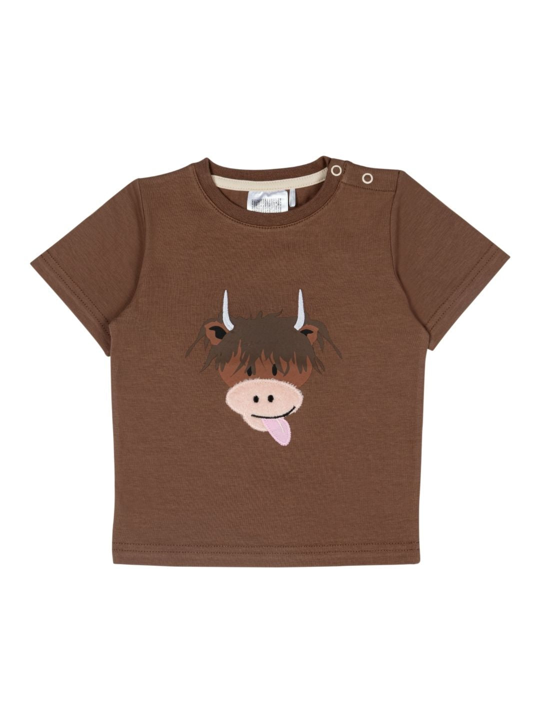 Neutrales Highland Cow T-Shirt