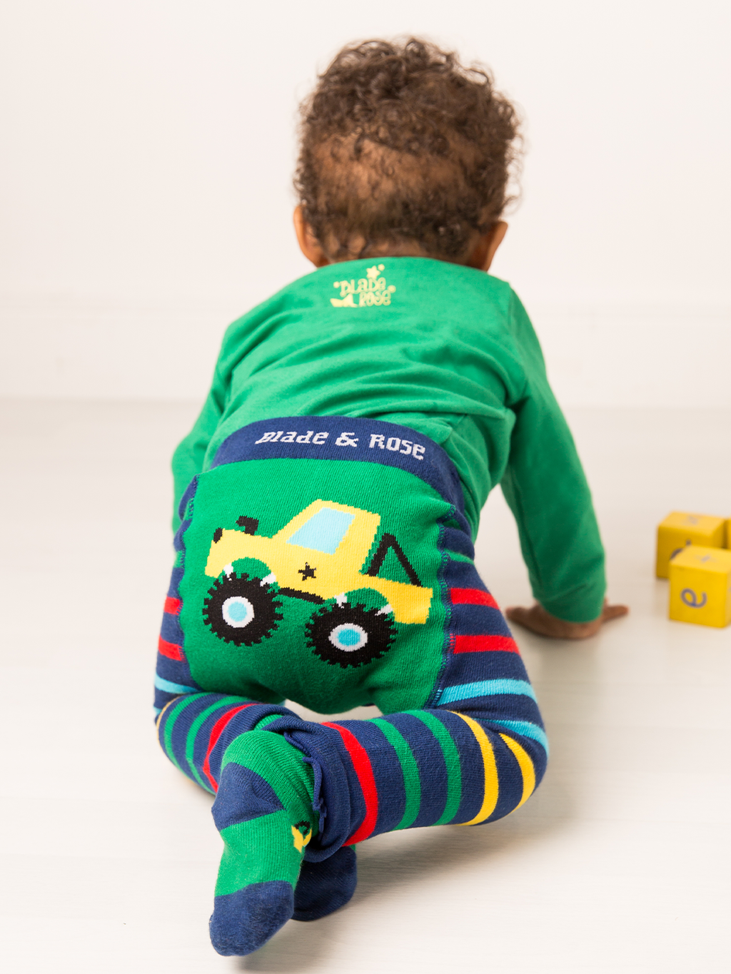 Monster Truck Leggings 0-6 Monate