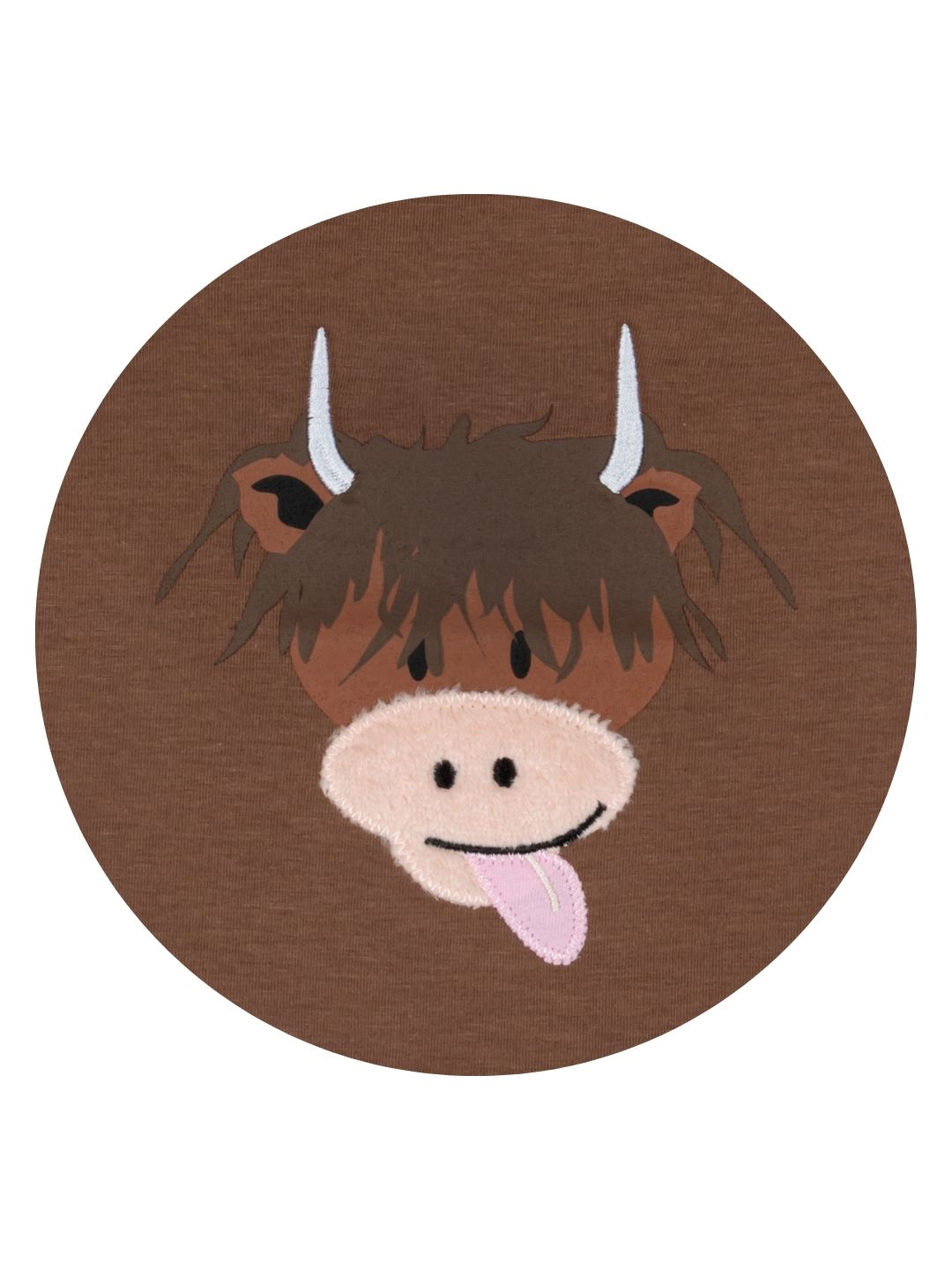 Neutrales Highland Cow T-Shirt