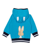 Peter Rabbit sudadera con capucha azul