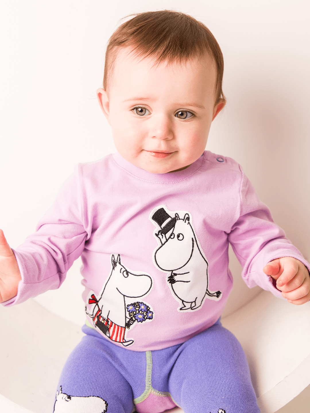 Moomin ™ Bio -Liebe für immer Top