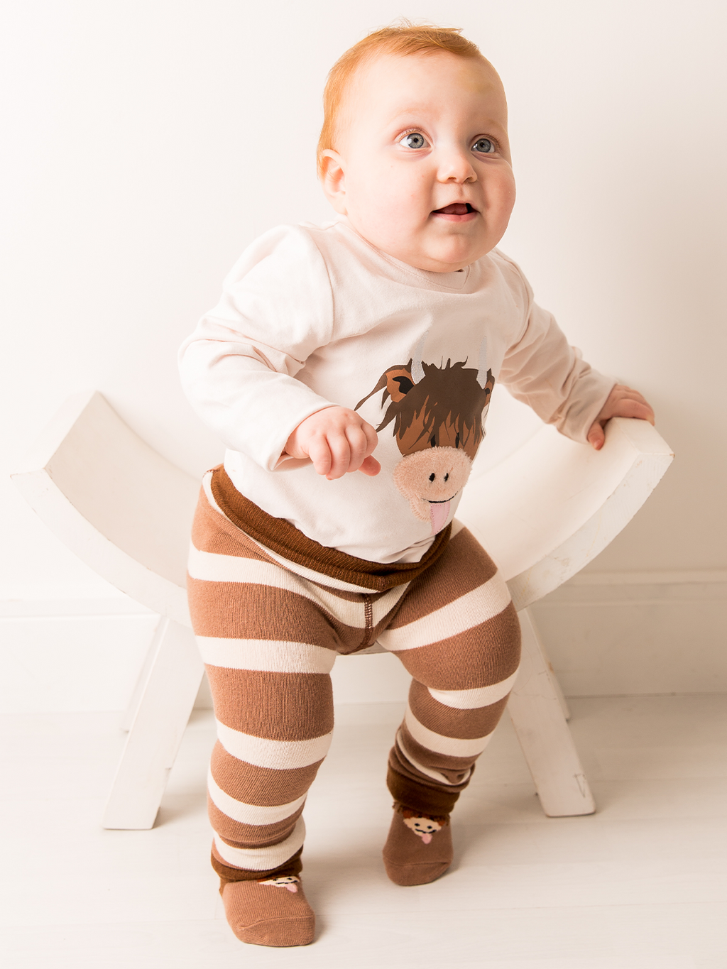 Neutral Highland Cow Gifting Set
