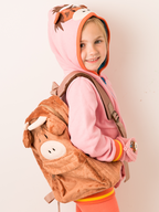 Neutraler Highland Cow Rucksack