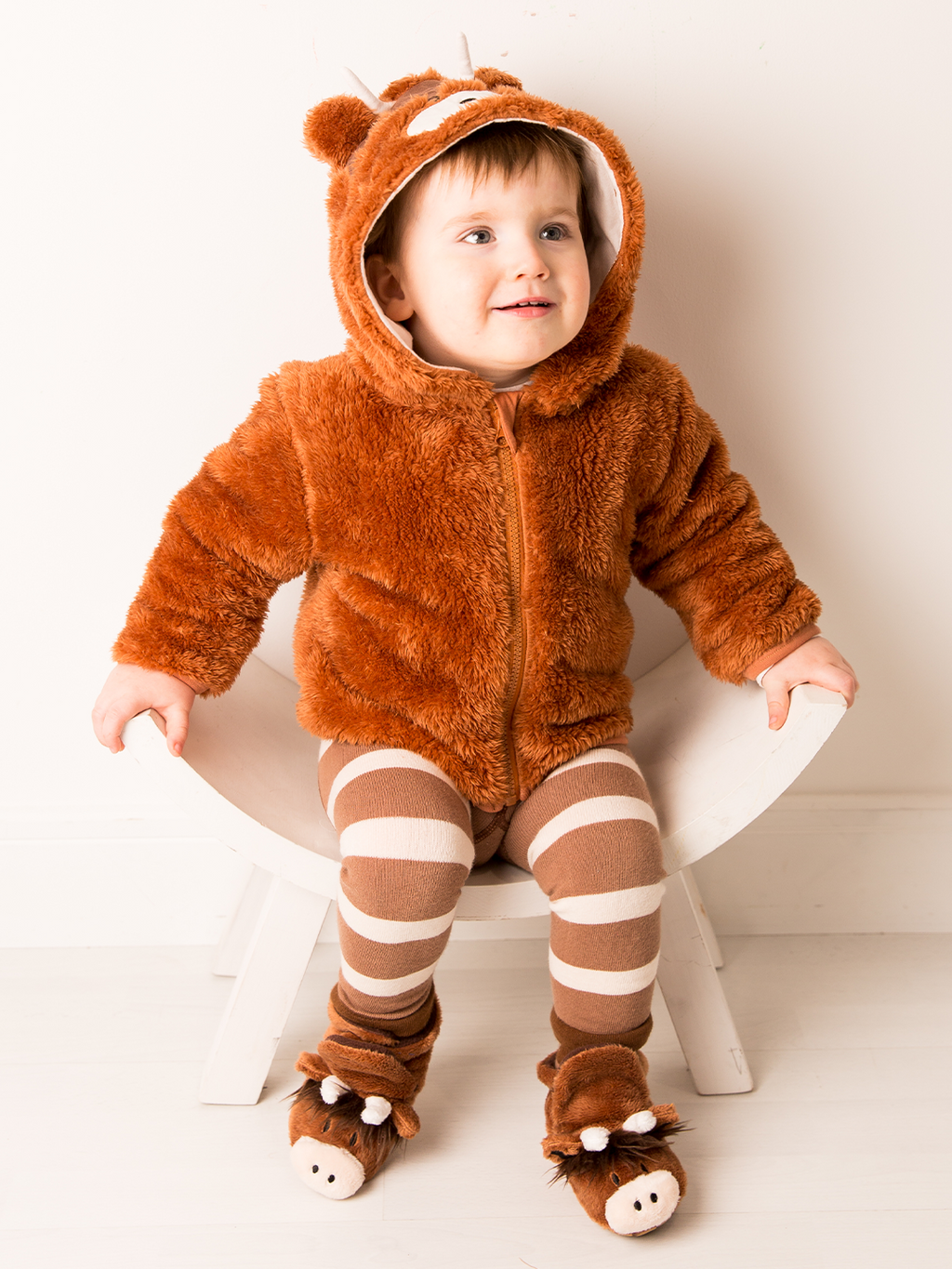 Stivaletti da mucca neutri delle Highland