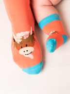 Highland Cow Adult Socken