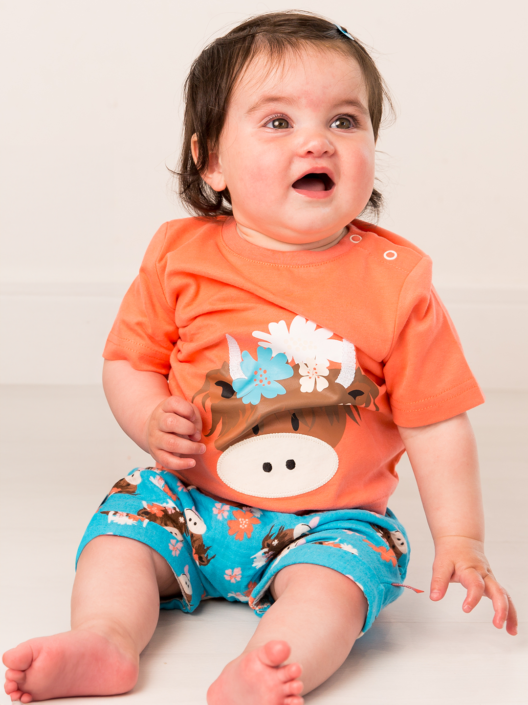 Bonnie Highland Cow Tee