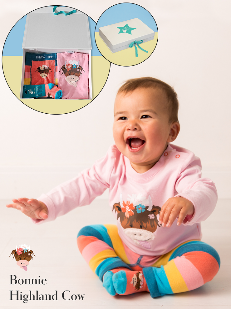 Bonnie Highland Cow Gift Box Set - Blade & Rose UK