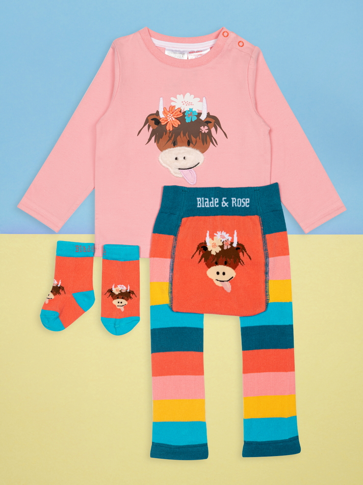 Bonnie Highland Cow Gifting Set - Blade & Rose UK