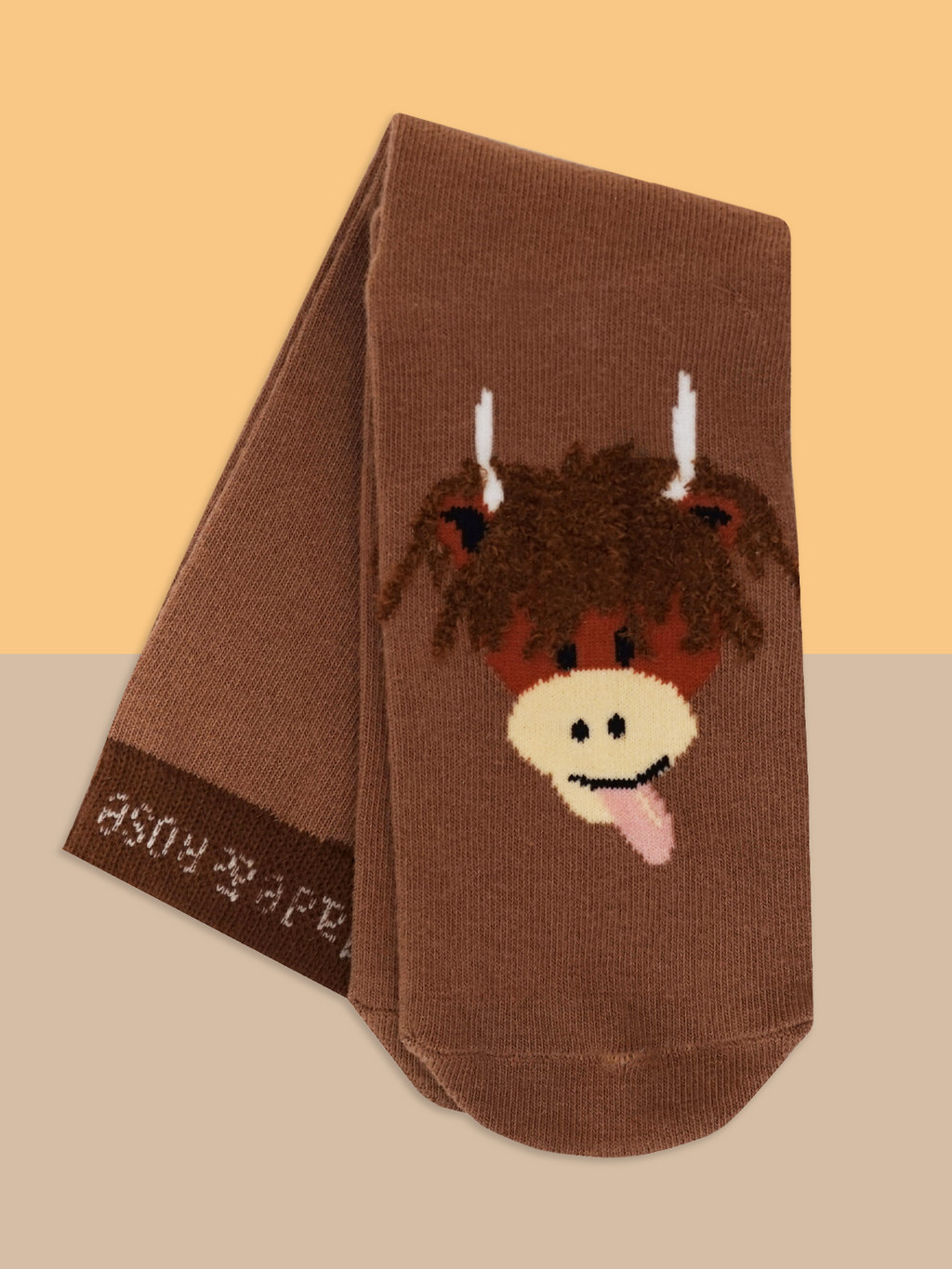Highland Cow Adult Socken
