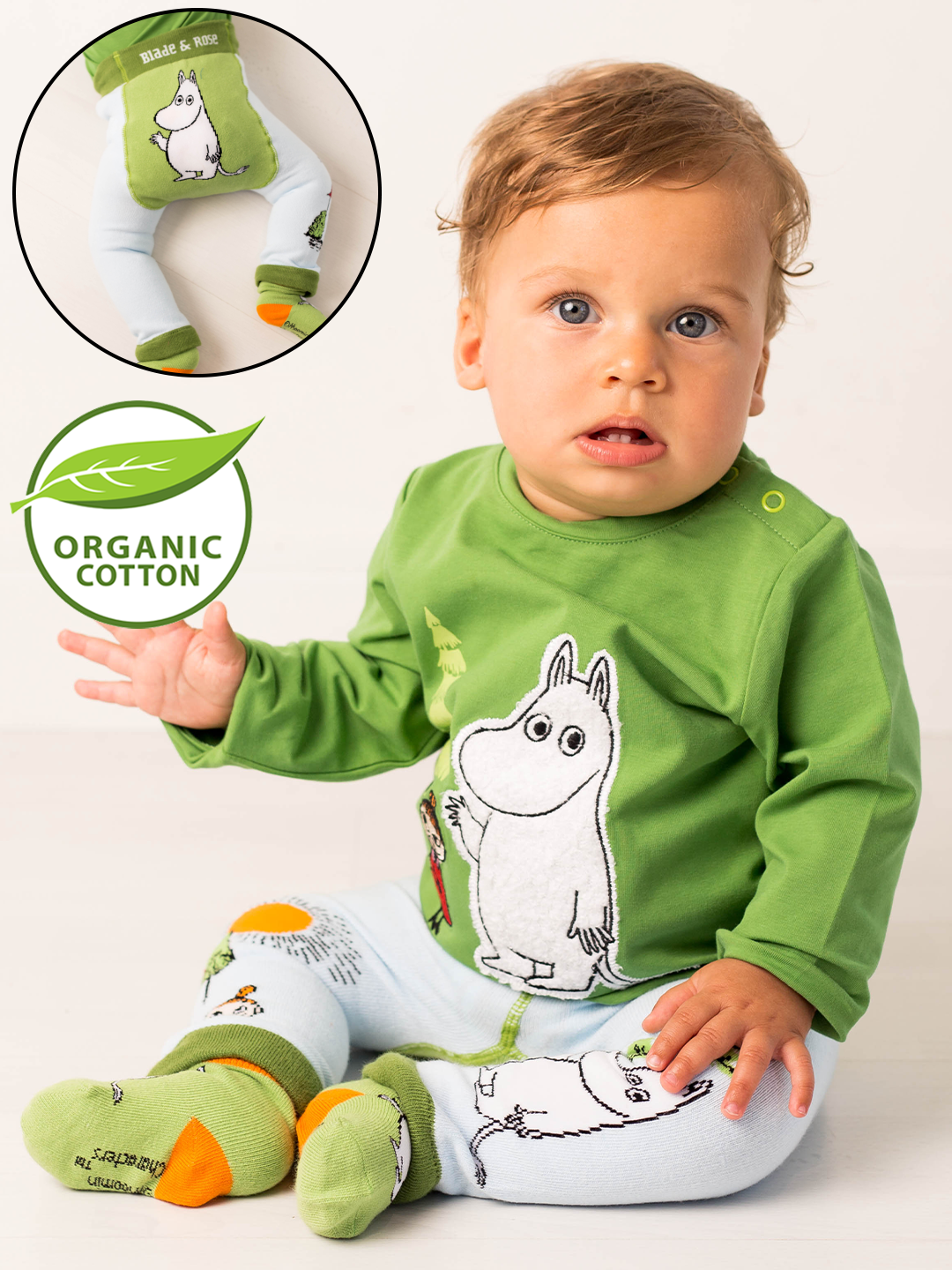 Moomin™ Organic Free to Explore Outfit (2PC)