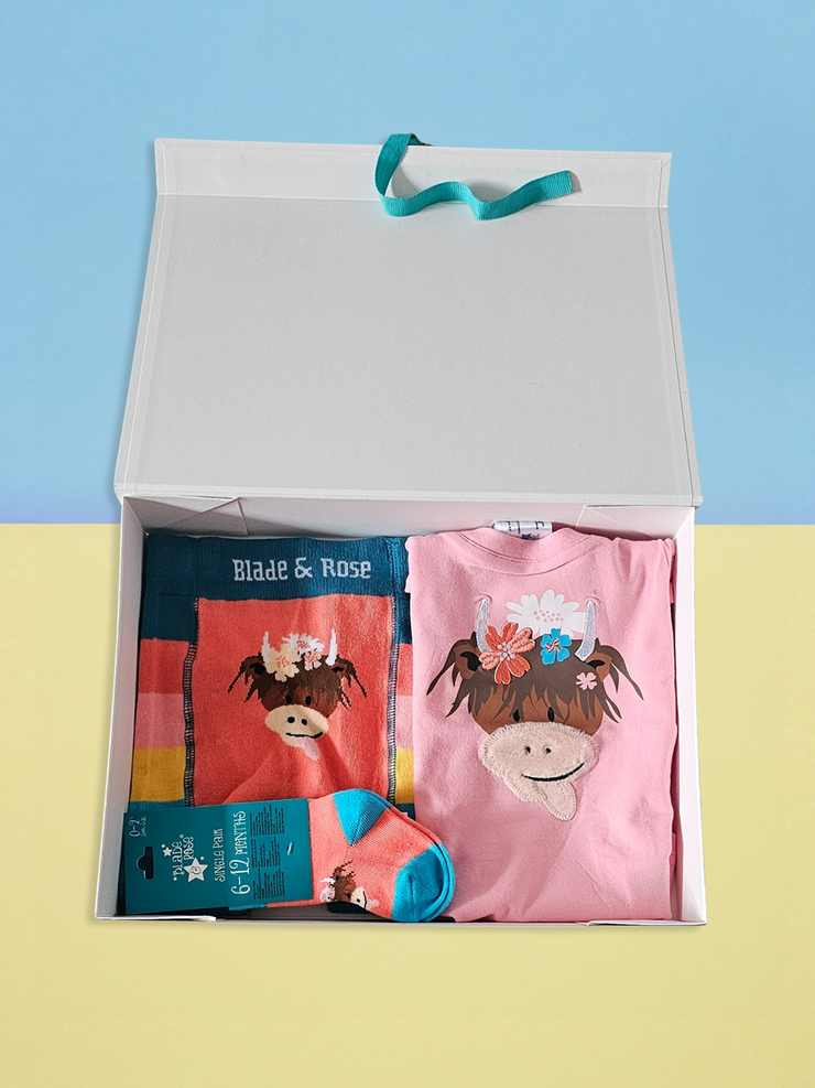 Bonnie Highland Cow Gift Box Set - Blade & Rose UK