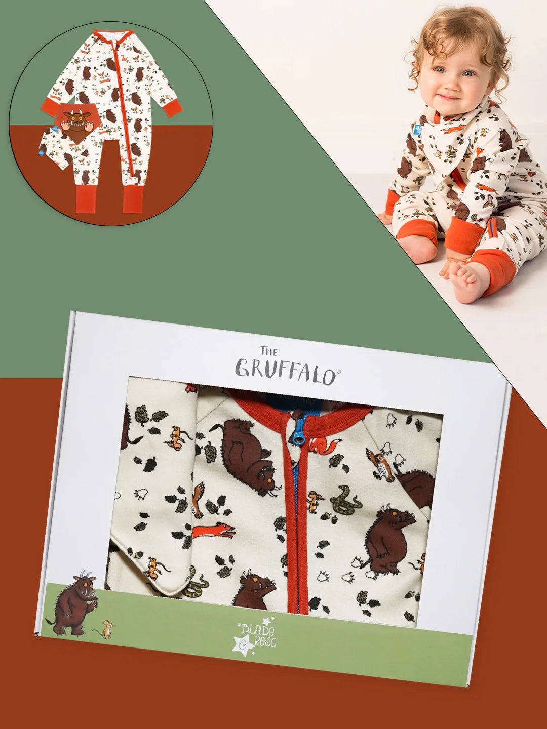 Gruffalo™ Outdoor Adventure Romper Gifting Set