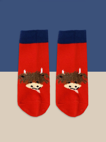 Hamish Highland Cow Socks