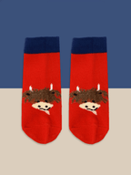 Hamish Highland Cow Socks Blade & Rose