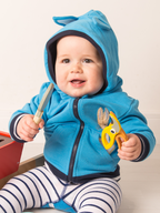Felpa con cappuccio blu Peter Rabbit