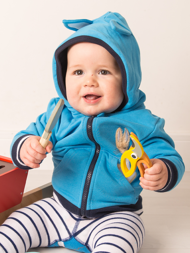 Peter Rabbit Blue Hoodie