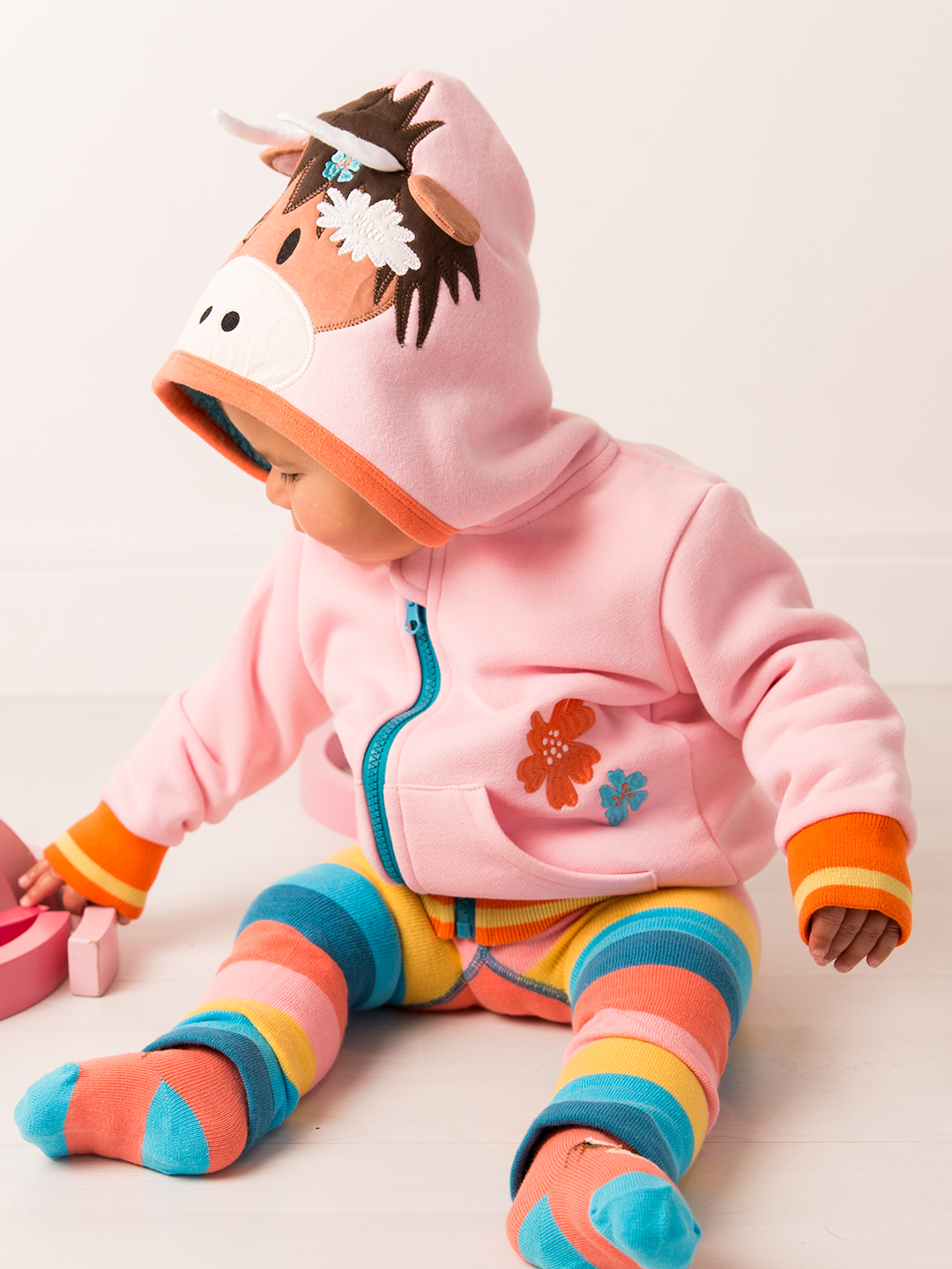 Bonnie Highland Cow Hoodie