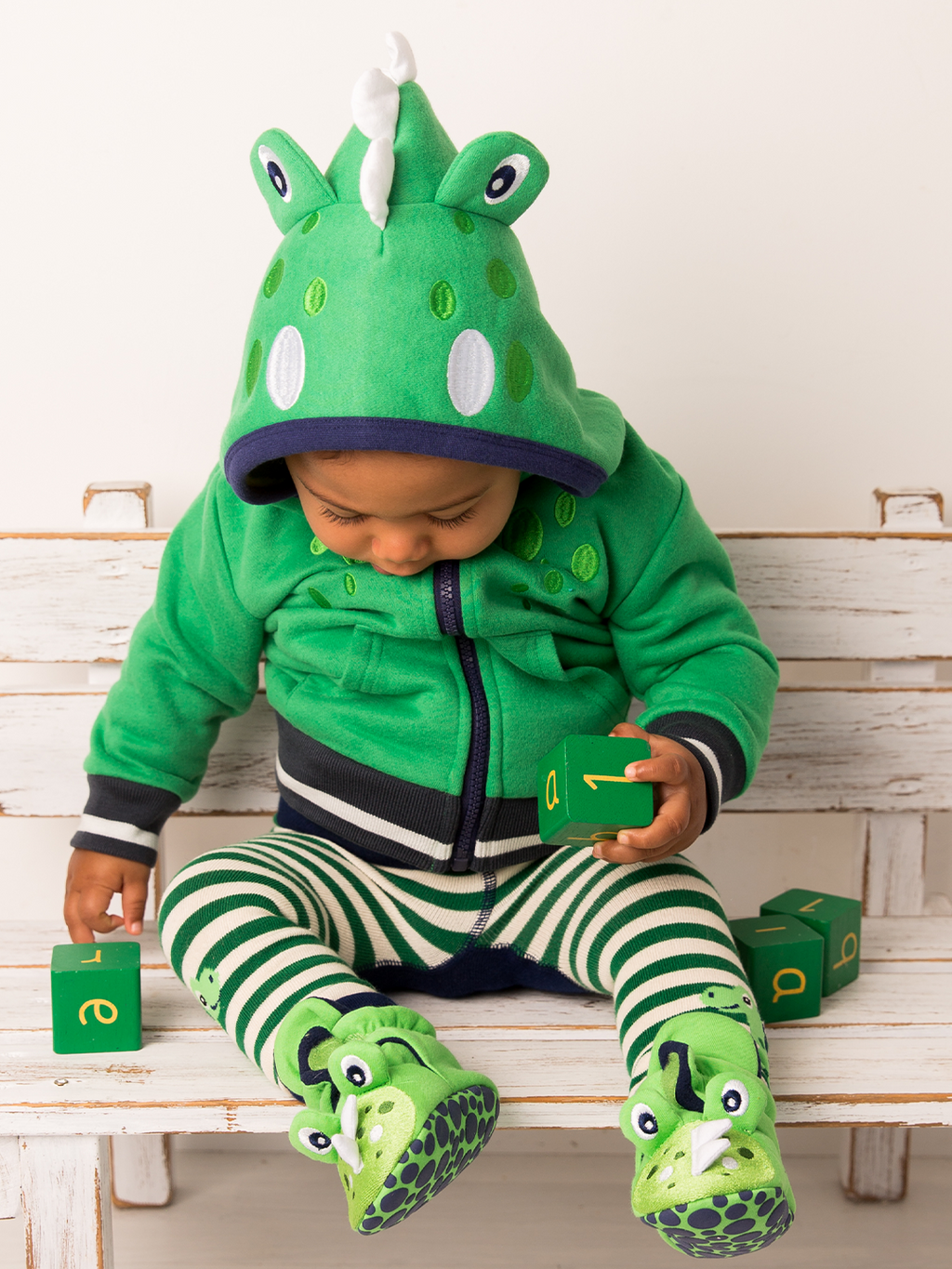 Maple The Dino Booties
