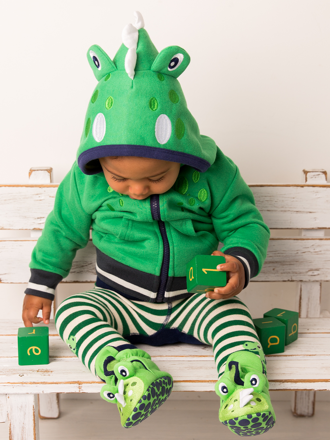 Maple The Dino Booties