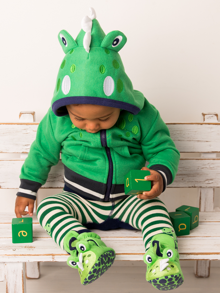 Maple The Dino Booties