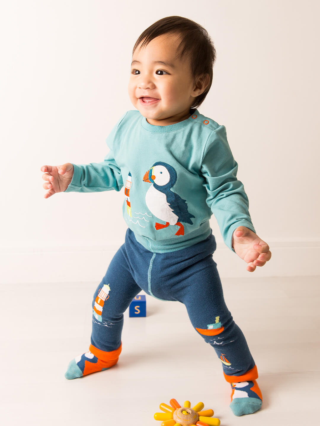Kenzie the Puffin Socks