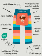 Leggings de vaca de Bonnie Highland