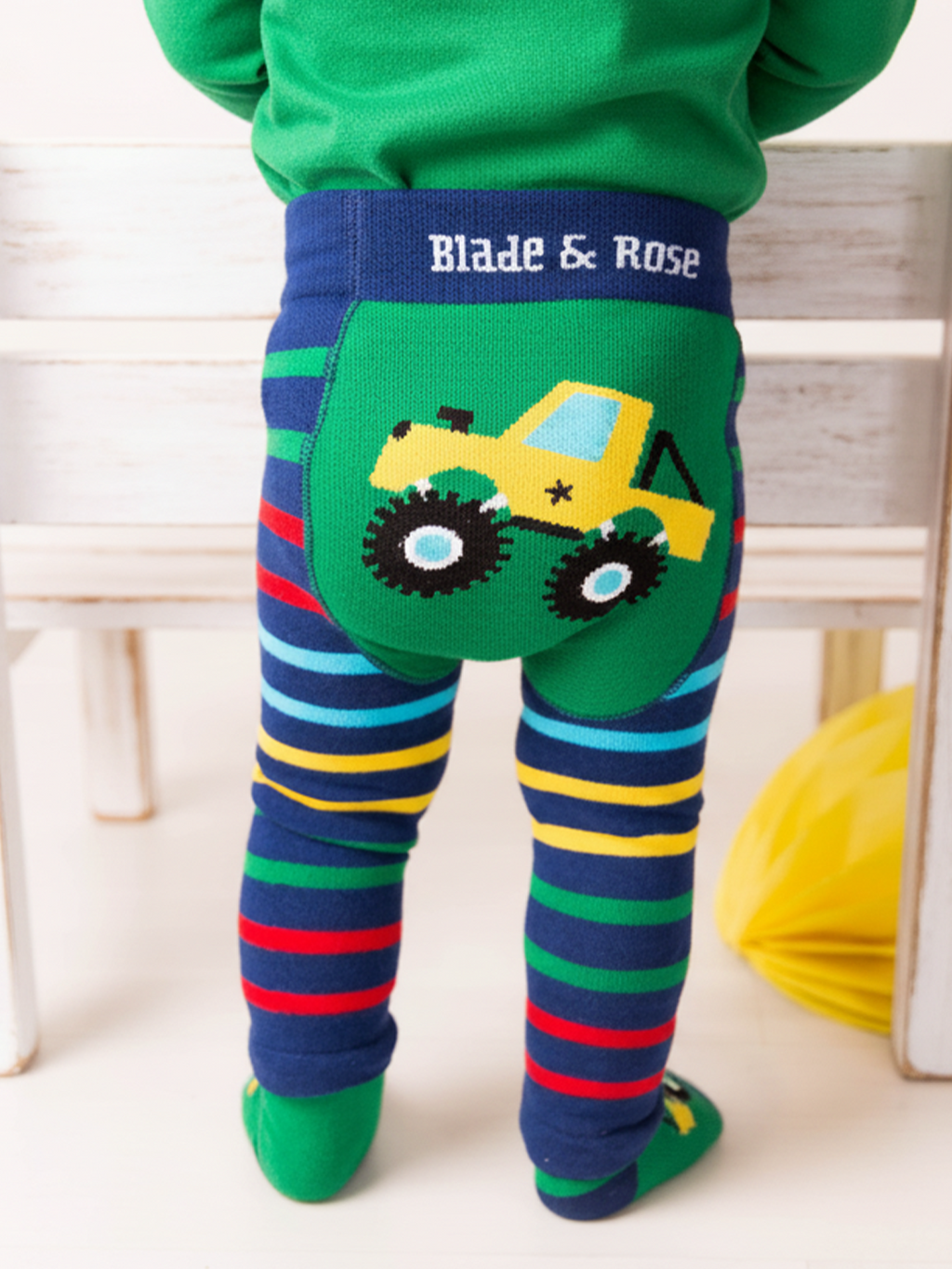 Monster Truck Leggings 0-6 Monate