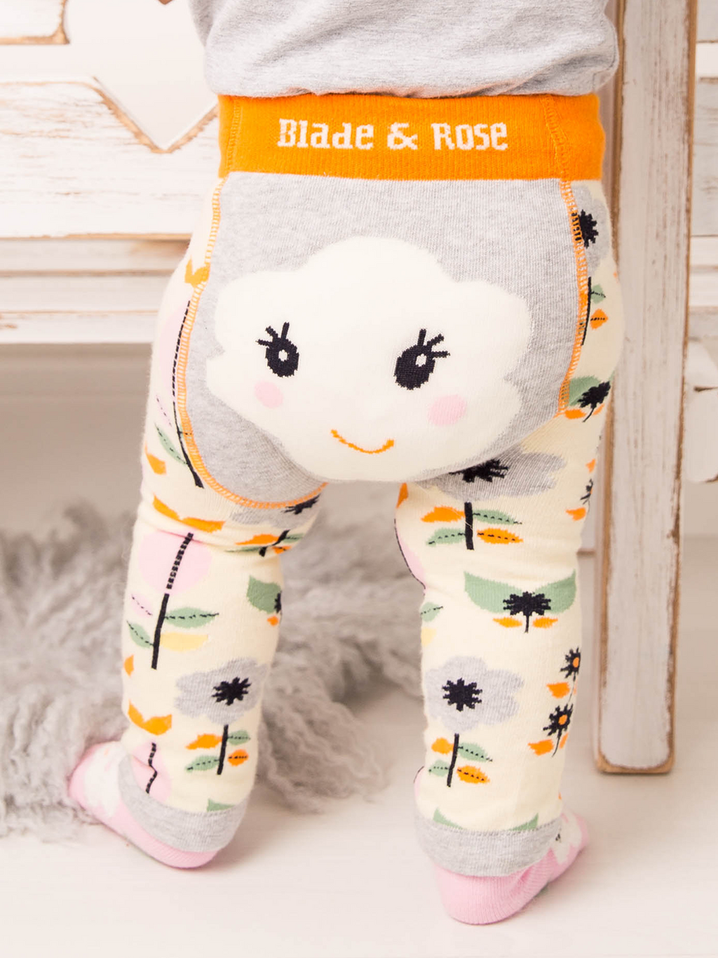 Blumengesicht-Outfit (3-teilig)