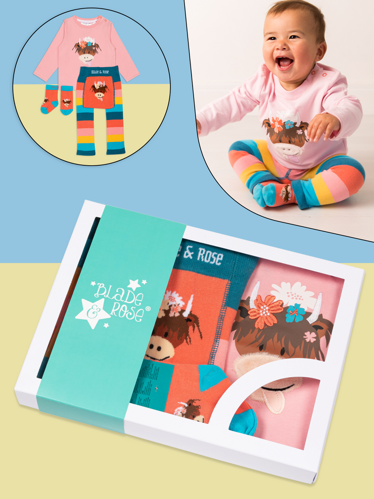 Bonnie Highland Cow Gifting Set - Blade & Rose UK