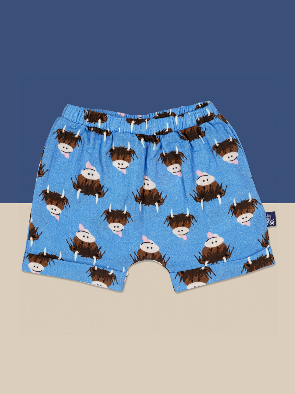 Pantalones cortos de muselina de vaca Hamish Highland