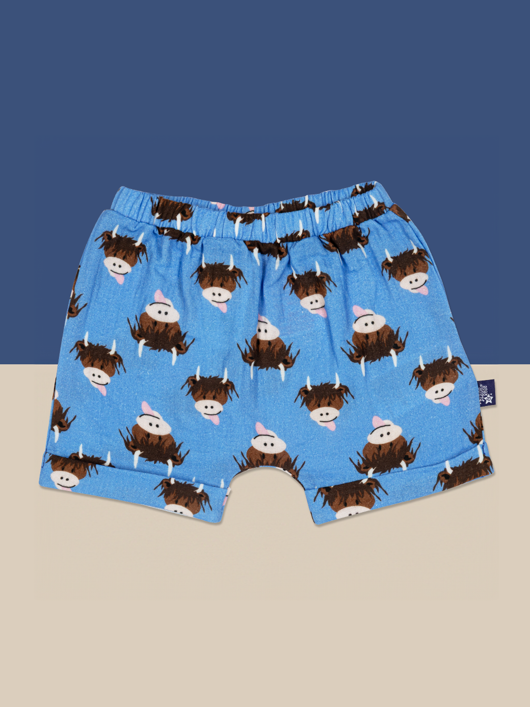 Pantalones cortos de muselina de vaca Hamish Highland