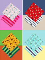 Musselin-Quadrate (2er-Pack)