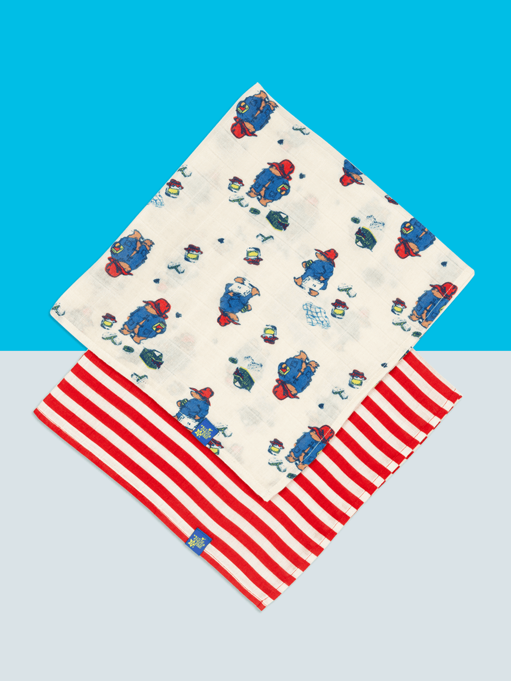 Musselin-Quadrate (2er-Pack)