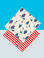 Musselin-Quadrate (2er-Pack)