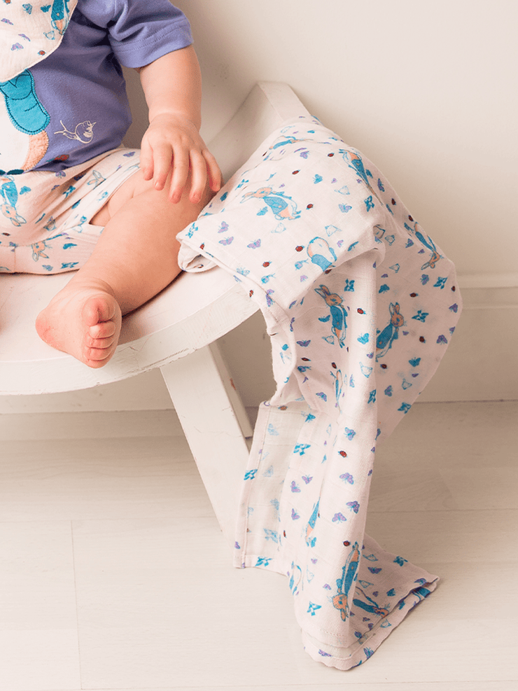 Peter Rabbit™ Love Summer Muslin Squares - Blade & Rose UK