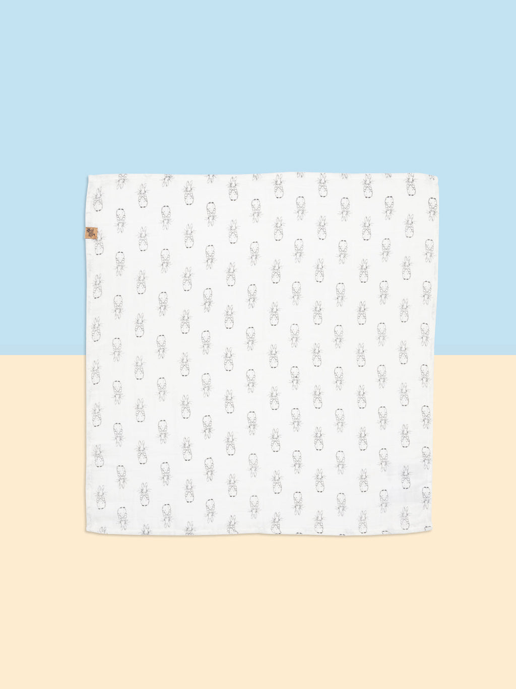 Peter Rabbit™ Neutral Muslin Squares