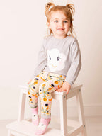 Blumengesicht-Outfit (3-teilig)