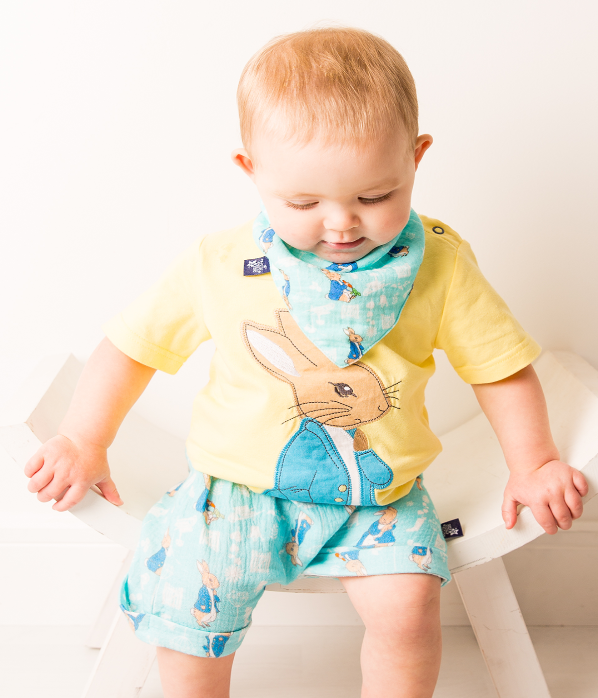 Pantalones cortos de muselina Peter Rabbit™ In The Garden