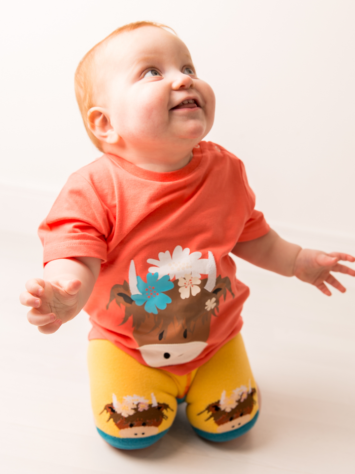 Pantaloncini di mucca di Bonnie Highland