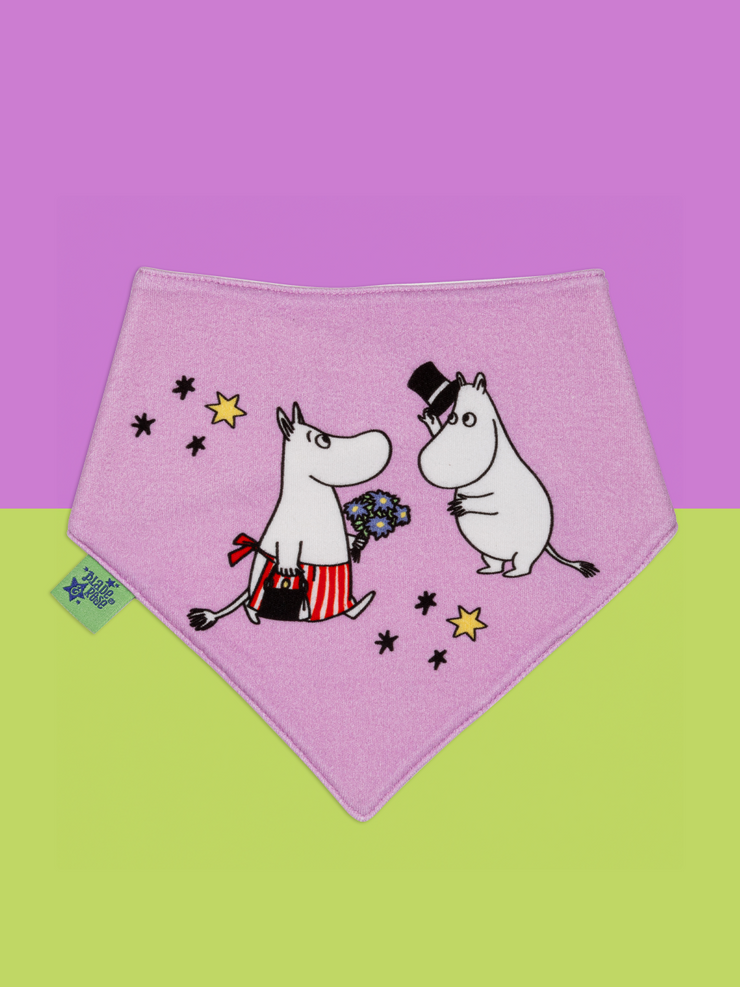 Moomin™ Love Forever Light Lilac Bib