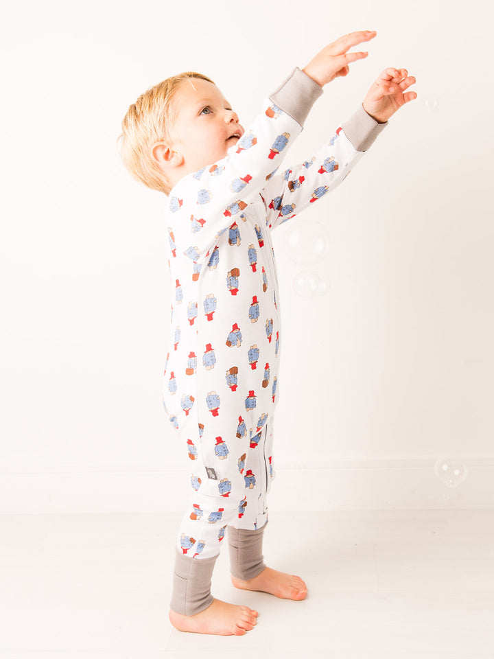 Paddington™ Loves to Travel Zip-Up Romper Playsuit